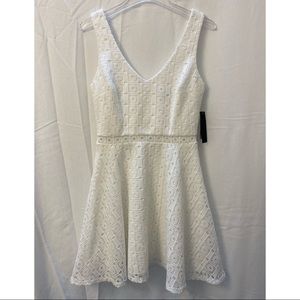City Studio White formal dress
